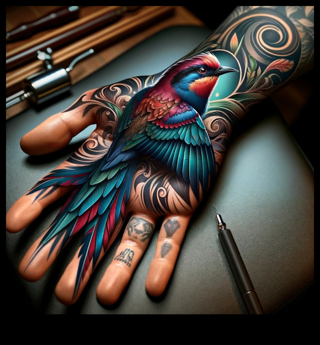 طيف التصميم: احتضان التنوع في فن الوشم