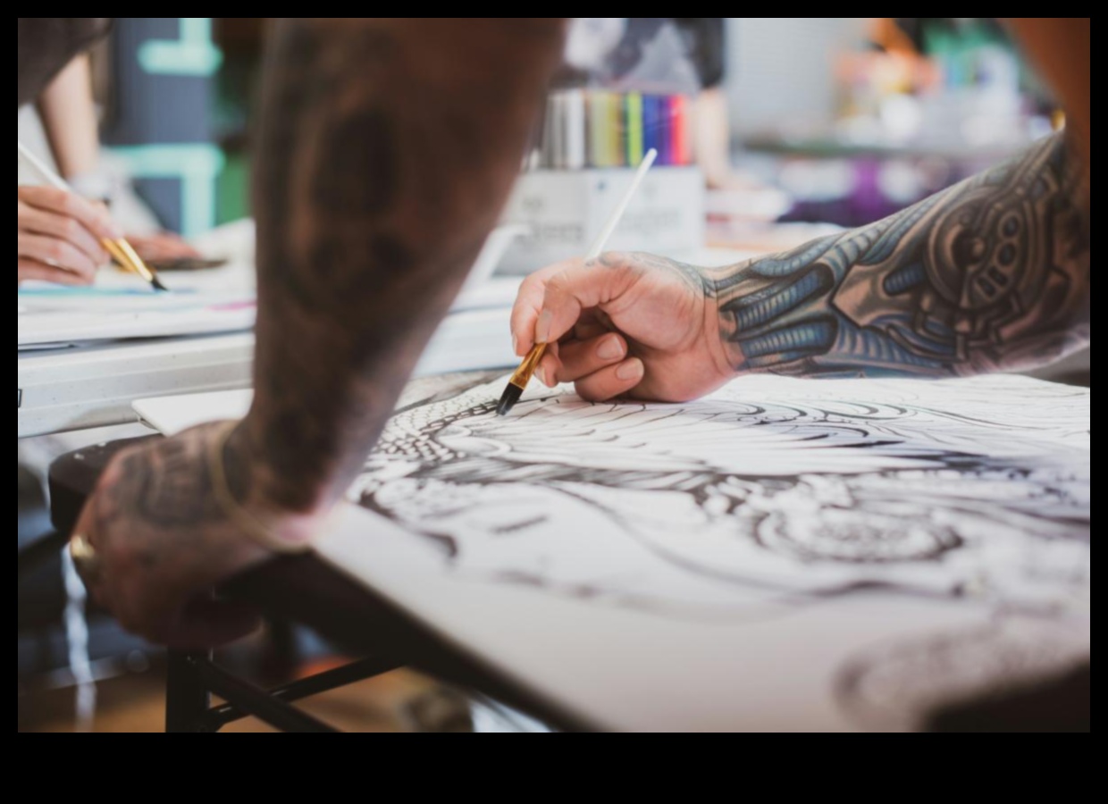 طيف التصميم: احتضان التنوع في فن الوشم