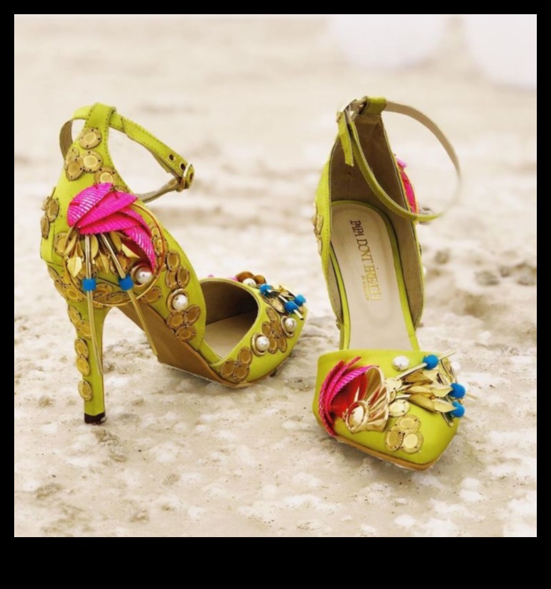 المغنية الراقصة: أحذية الزفاف للحركات الرشيقة