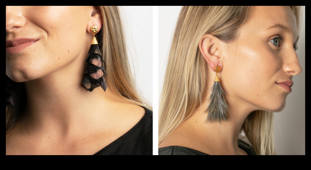 تصريحات مذهلة: أعد تعريف مظهرك من خلال أنماط الأقراط الجريئة لدينا