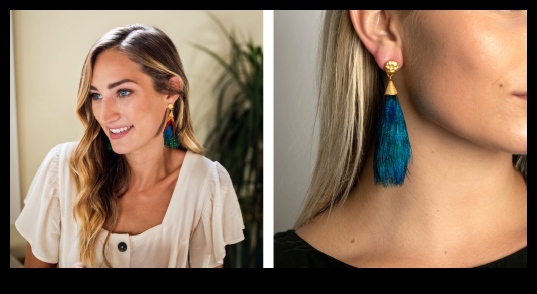 تصريحات مذهلة: أعد تعريف مظهرك من خلال أنماط الأقراط الجريئة لدينا