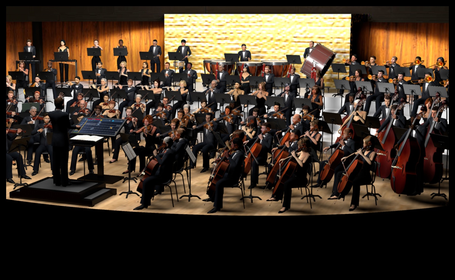 سيمفونية الواقع الافتراضي: تنسيق الرؤية الفنية والدقة التقنية