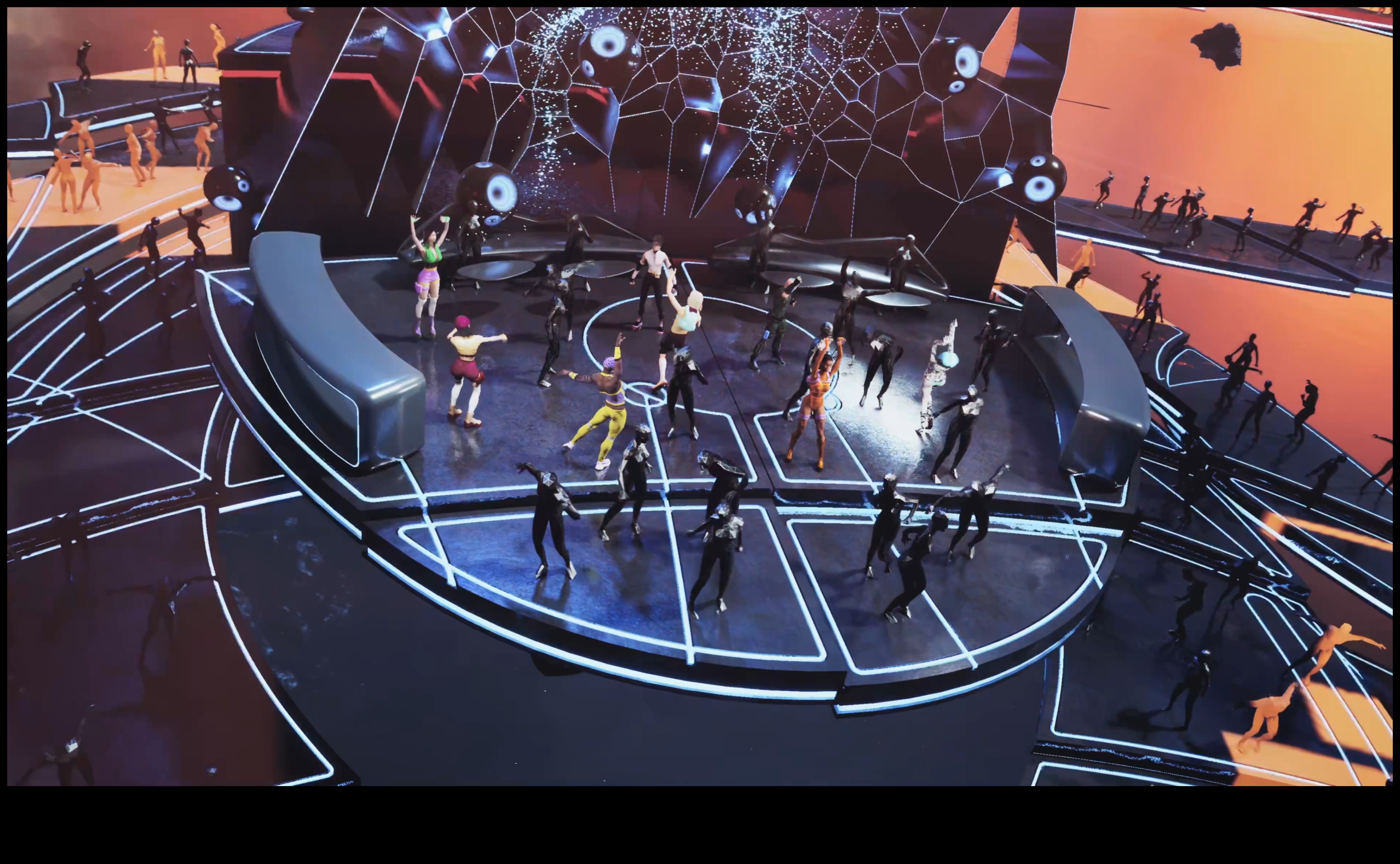 سيمفونية الواقع الافتراضي: تنسيق الرؤية الفنية والدقة التقنية