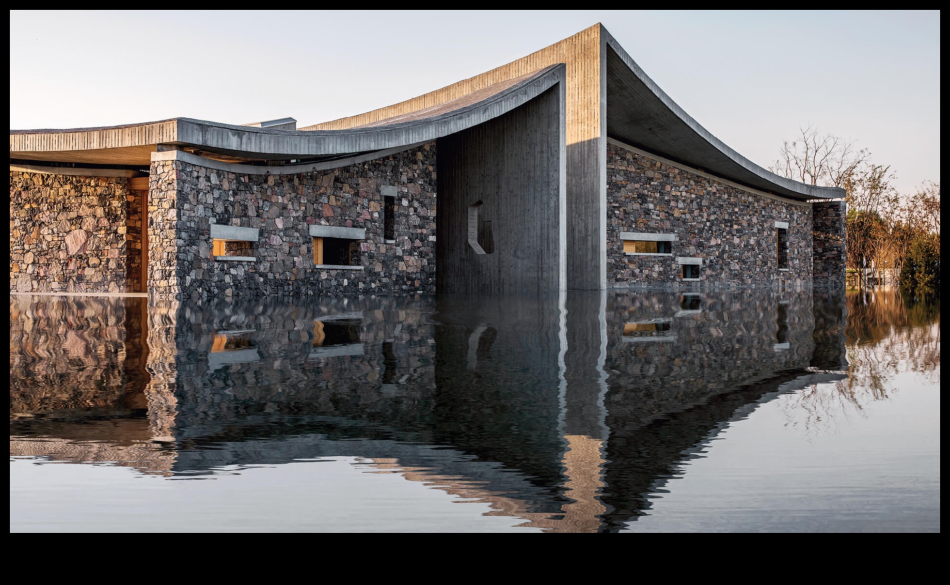 الصفاء الصلب والحجر: فن التصوير المعماري