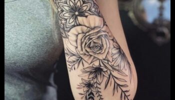 التعبيرات الجريئة: جاذبية حبر الذراع البيان