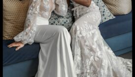 ملابس زفاف همسات خالدة للعروس العصرية 2 همسات خالدة: فساتين زفاف تتجاوز صيحات الموضة