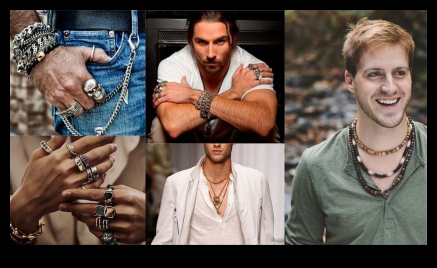 زينة جريئة ارتقي بإطلالتك مع المجوهرات الرجالية 4 زينة جريئة: حددي مظهرك بقطع رجالية أنيقة