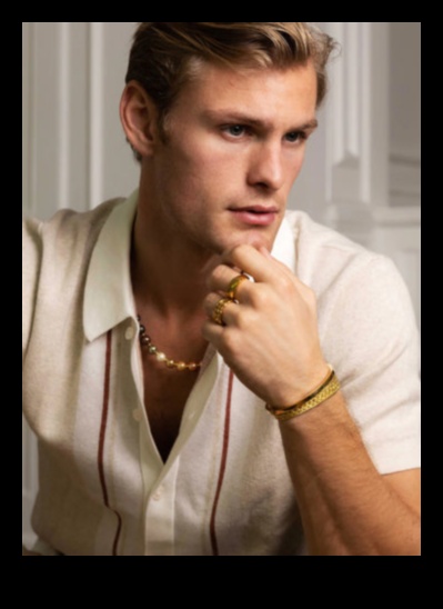 زينة جريئة ارتقي بإطلالتك مع المجوهرات الرجالية 5 زينة جريئة: حددي مظهرك بقطع رجالية أنيقة