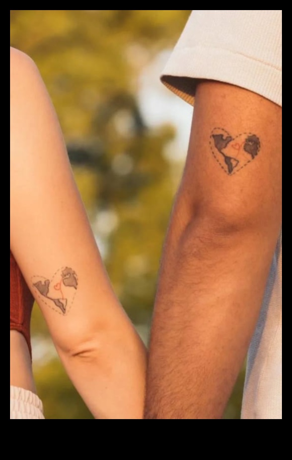 علامات توأم الروح: مطابقة الوشم للأزواج في المزامنة