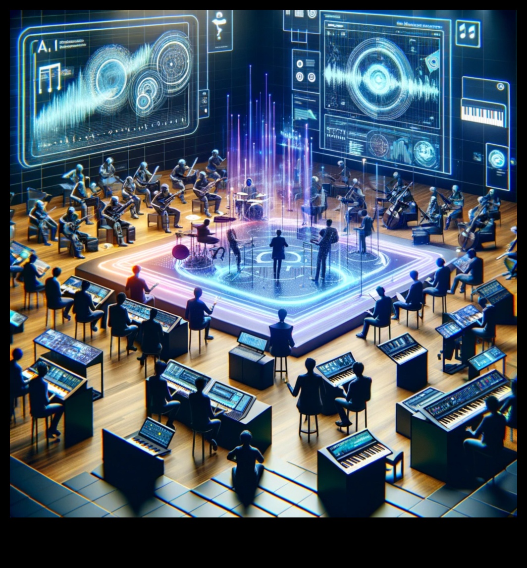 سيمفونية الواقع الافتراضي: تنسيق الرؤية الفنية والدقة التقنية